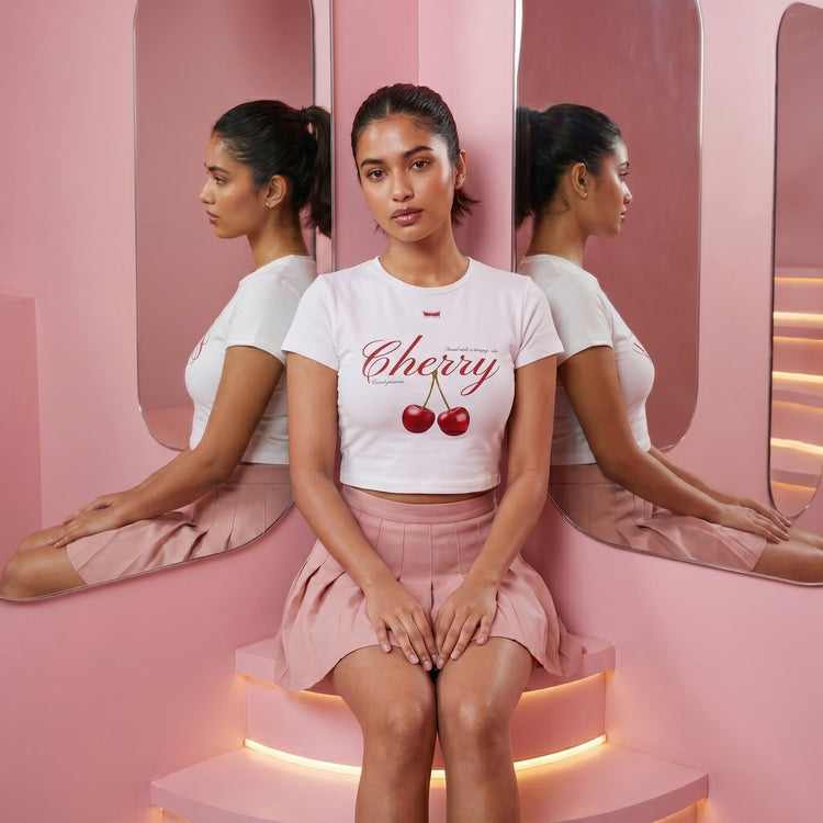 Cherry - Baby Tee