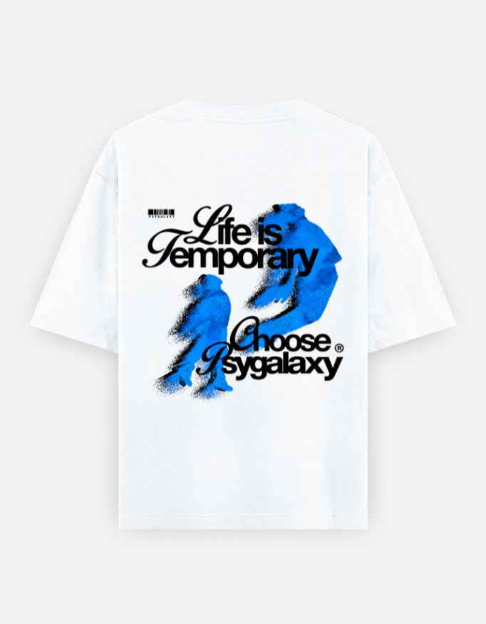 LIFE IS TEMPORARY - Unisex Oversized Classic T-Shirt