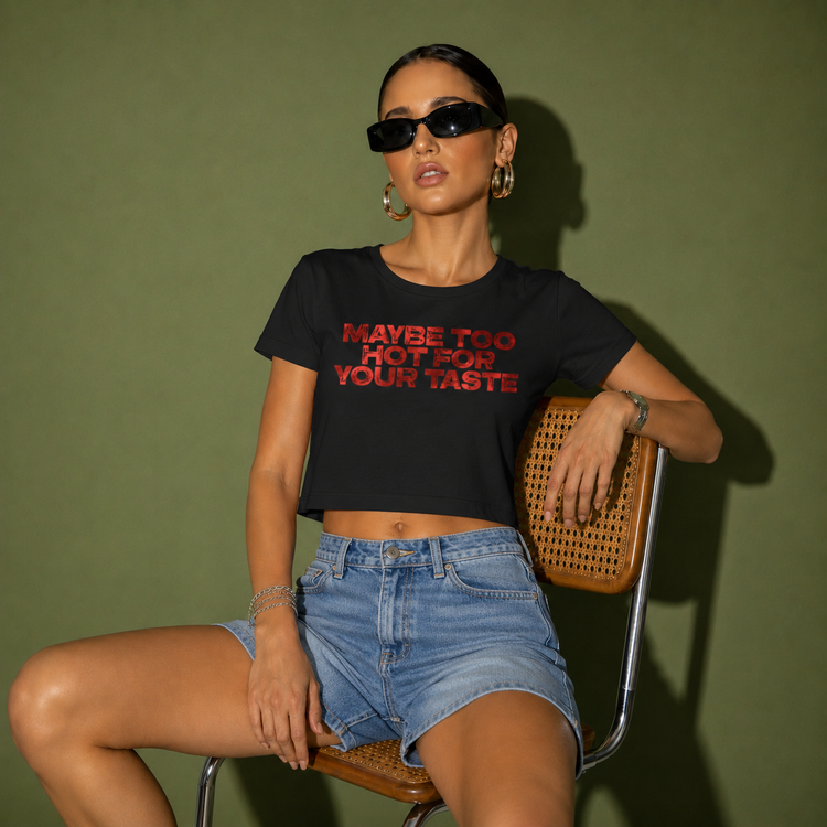 maybe too hot-Baby Tee