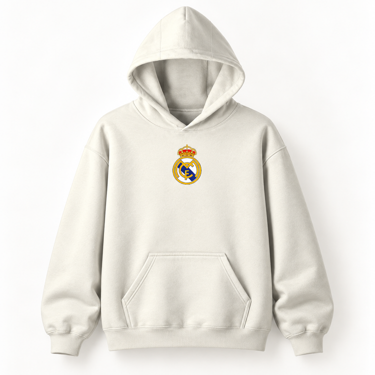 REAL MADRID(OFFWHITE) - Unisex Pullover Hoodie