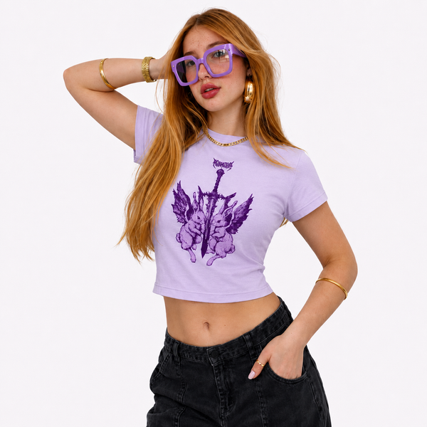 Fallen Bunny - Baby Tee