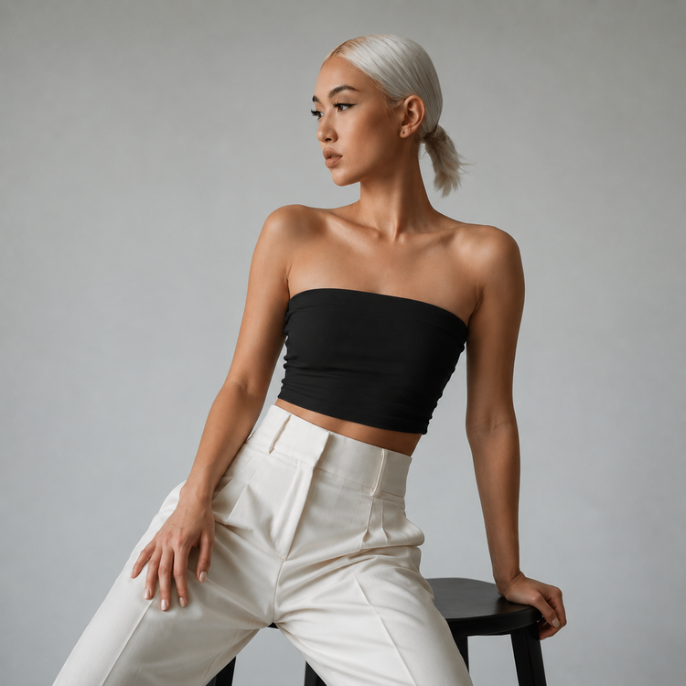 Black- Tube Top