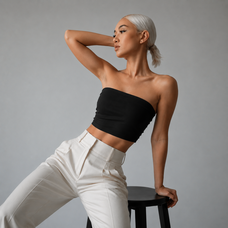 Black- Tube Top