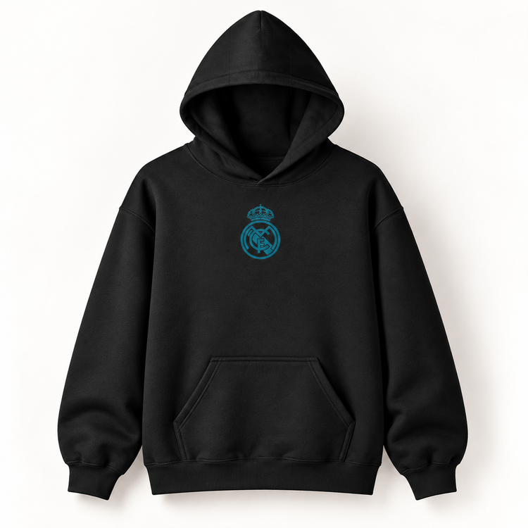 REAL MADRID (BLACK) - Unisex Pullover Hoodie