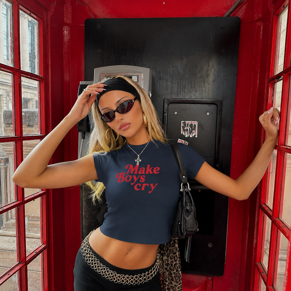 Make boys cry - Crop Top