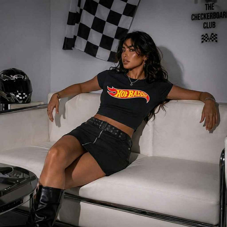 HOT BADDIE Baby Tee
