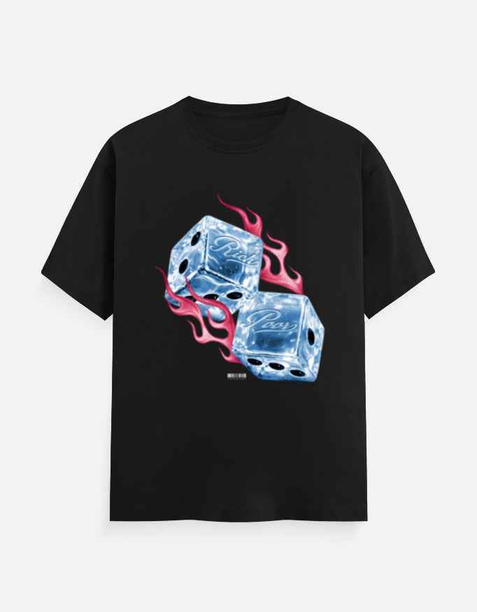 rich poor -Unisex Classic Crew T-Shirt