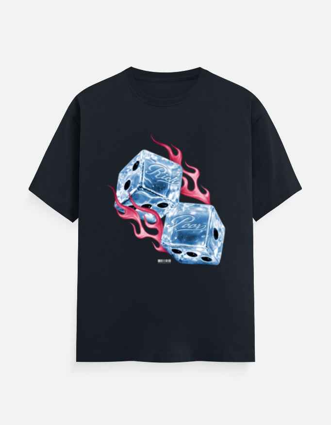 rich poor -Unisex Classic Crew T-Shirt