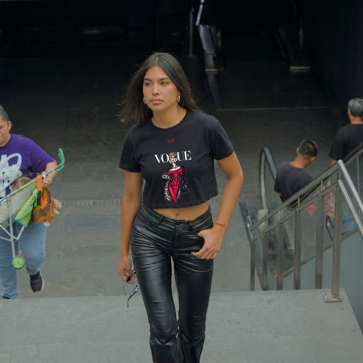 VOGUE DIVA - Crop Top