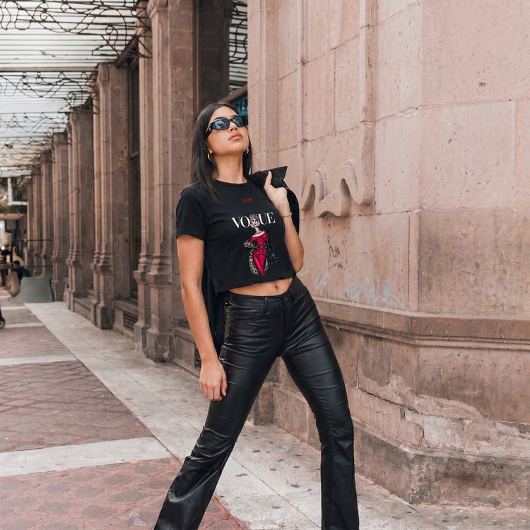 VOGUE DIVA - Crop Top