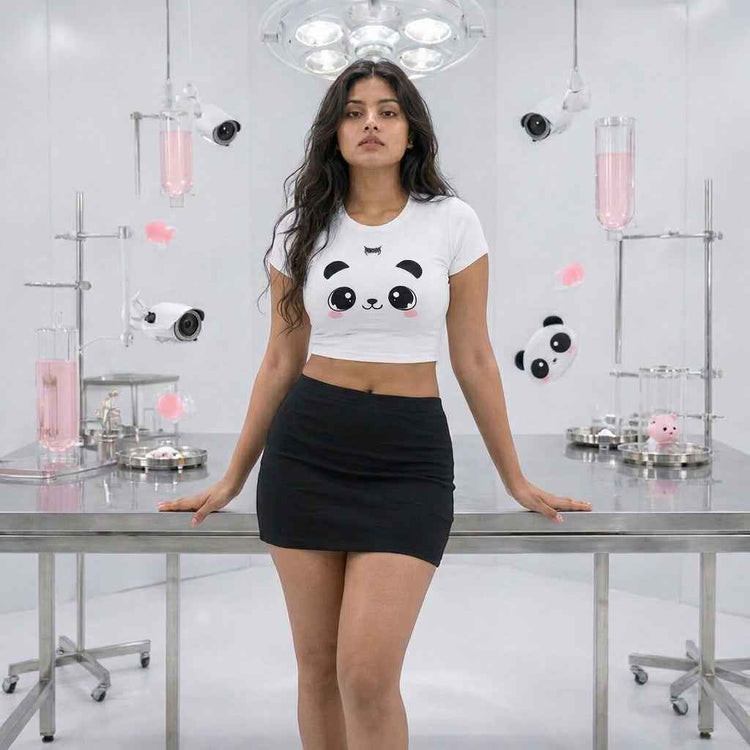 CUTIE PANDA - Baby Tee