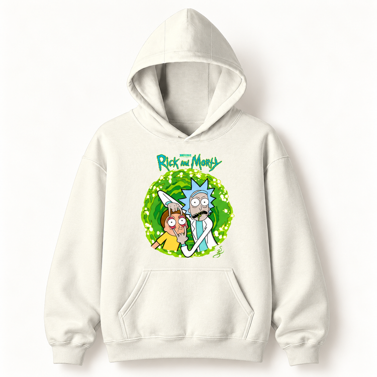 RICK & MORTY - Unisex Pullover Hoodie
