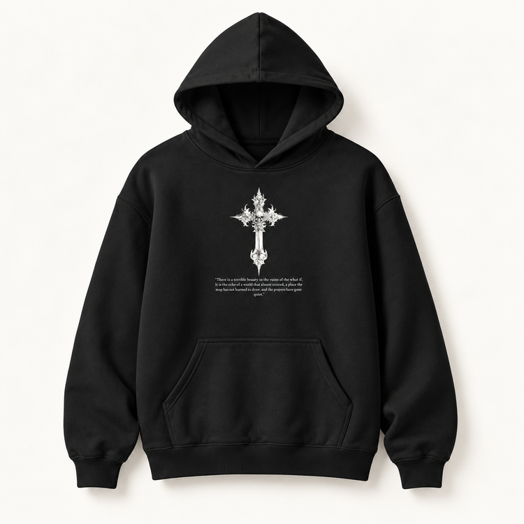 GOTH SKULL - Unisex Pullover Hoodie