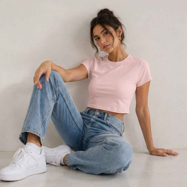 Crop Top - BABY PINK