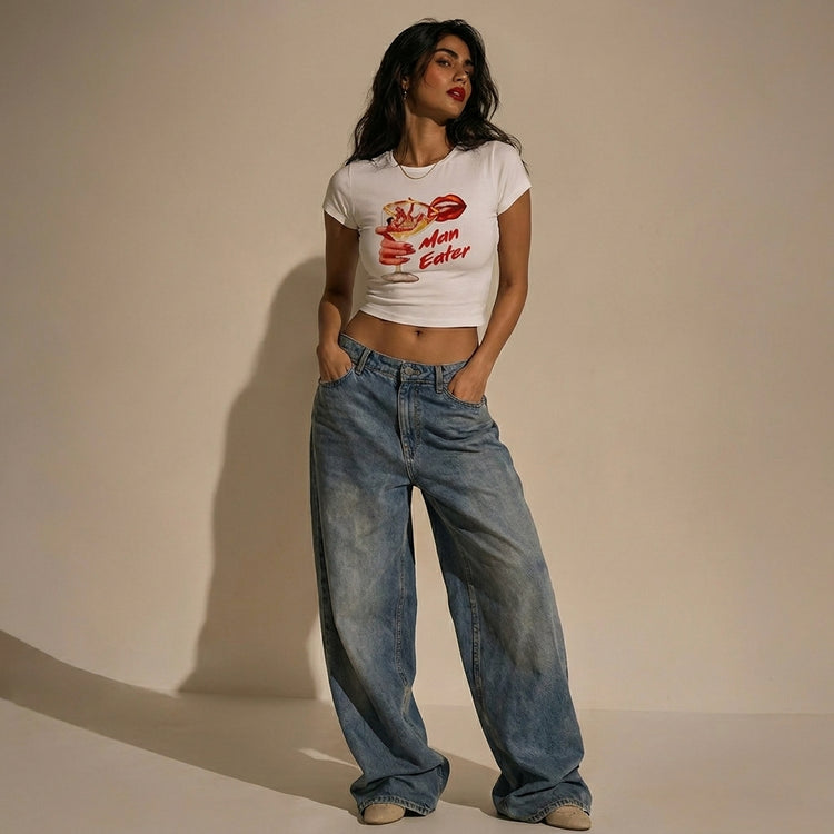 Man Eater - Baby Tee