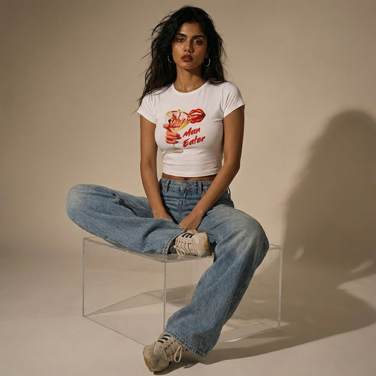 Man Eater - Baby Tee