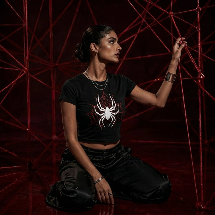 Black spider - Baby Tee
