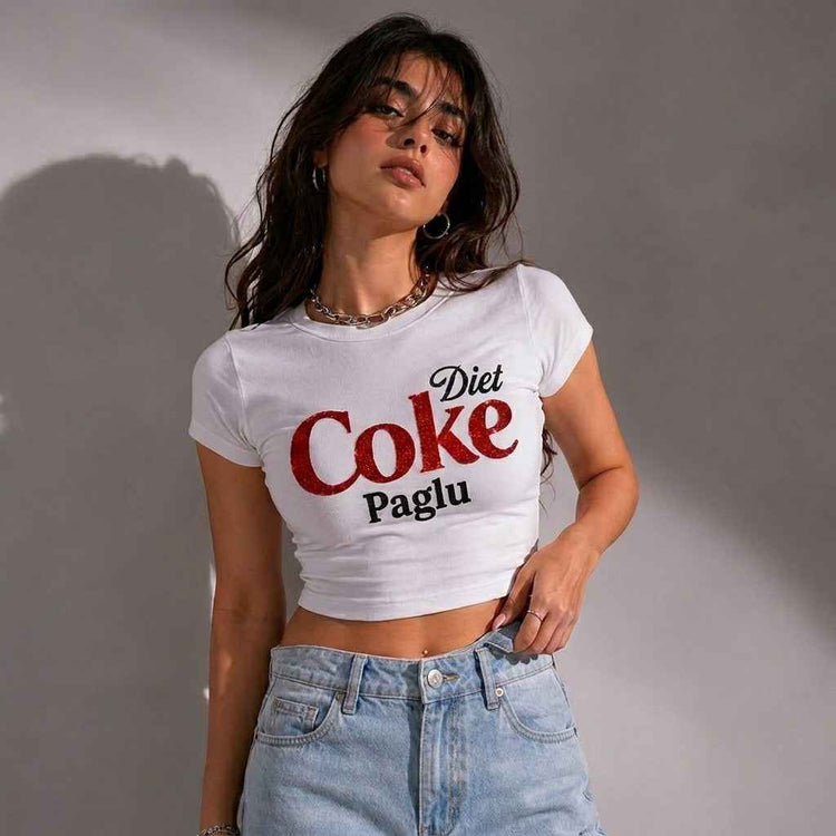 Diet coke Paglu Baby Tee