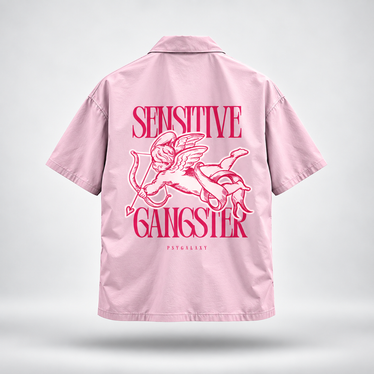 SENSITIVE GANGSTER - Unisex Oversized Shirt