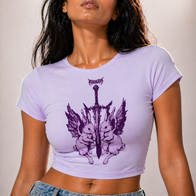 Fallen Bunny - Baby Tee