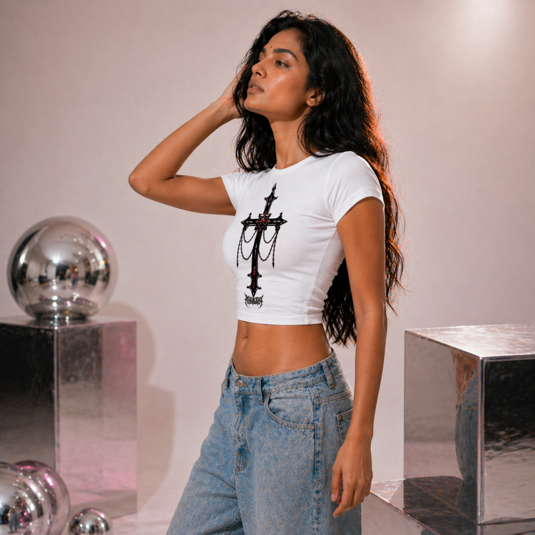 CROSS SOUL- Baby Tee