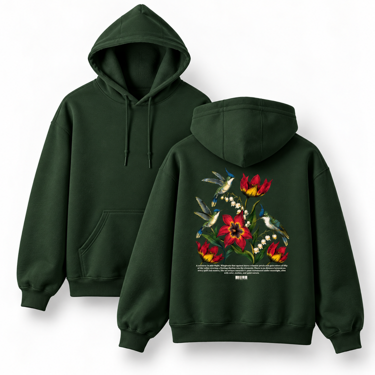 Hummingbird Garden - Unisex Hoodie