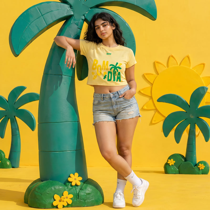 BOM DIA - Crop Top