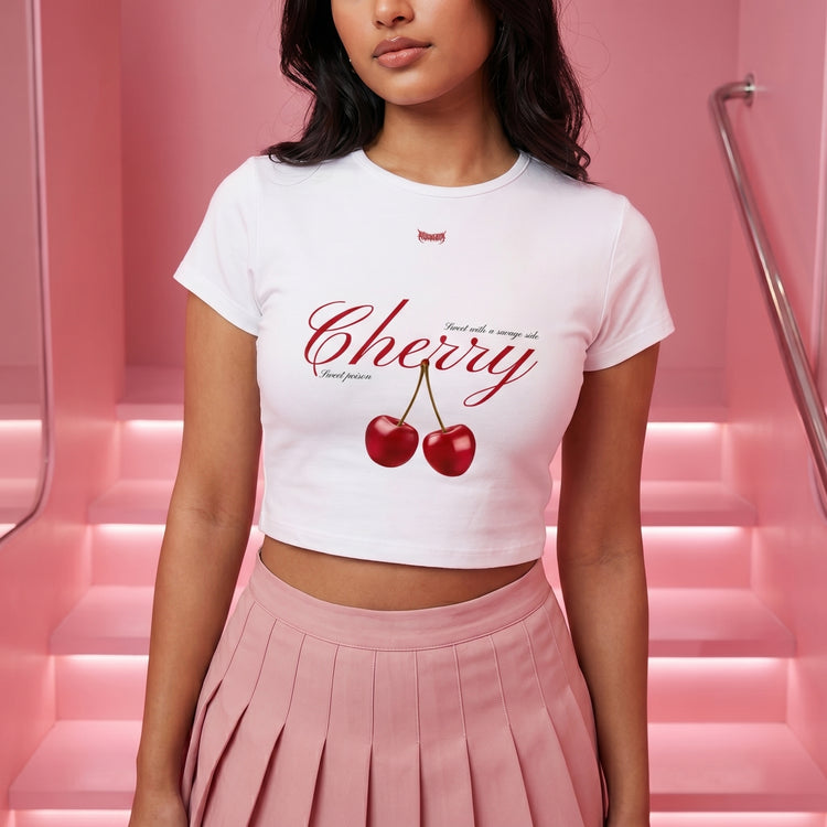 Cherry - Baby Tee