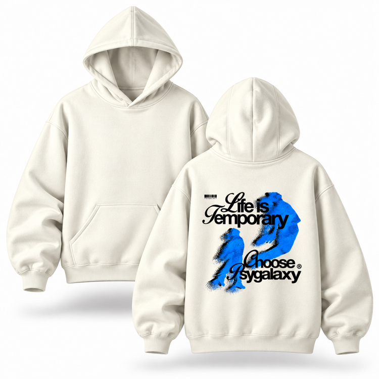 LIFE IS TEMPORARY - Unisex Pullover Hoodie