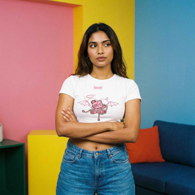 DEVIL KITTEN - Crop Top