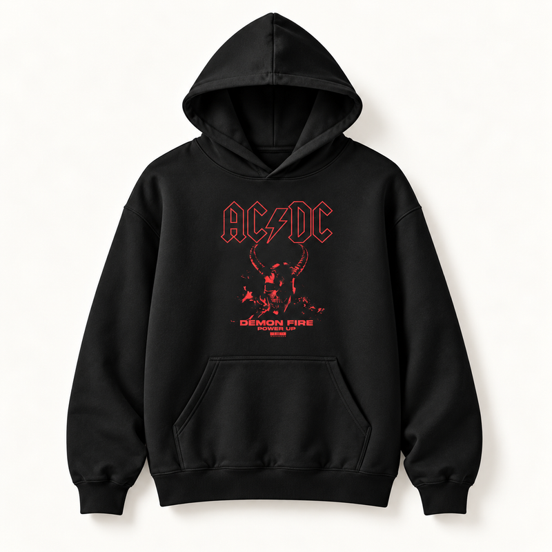 DEMON FIRE (AC/DC) - Unisex Pullover Hoodie