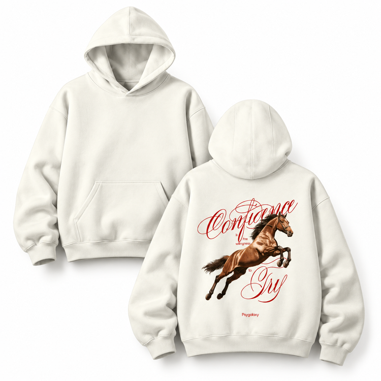 confidence try - Unisex Pullover Hoodie