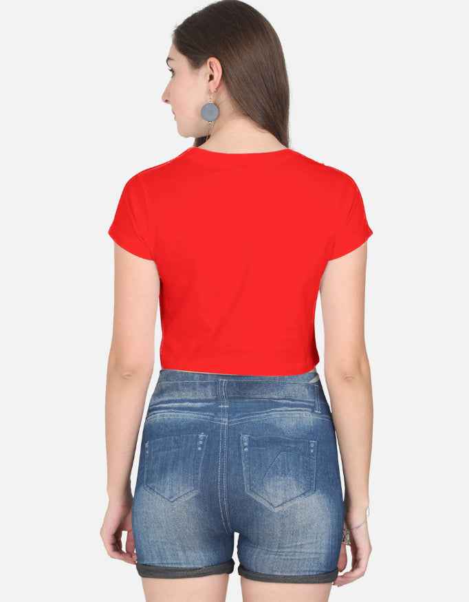 Lightning McQueen Crop Top