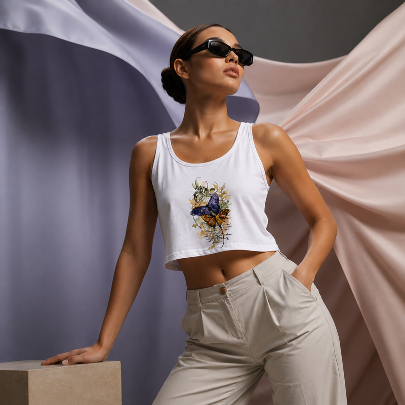 Eclipse Flora & Wings - Tank Top