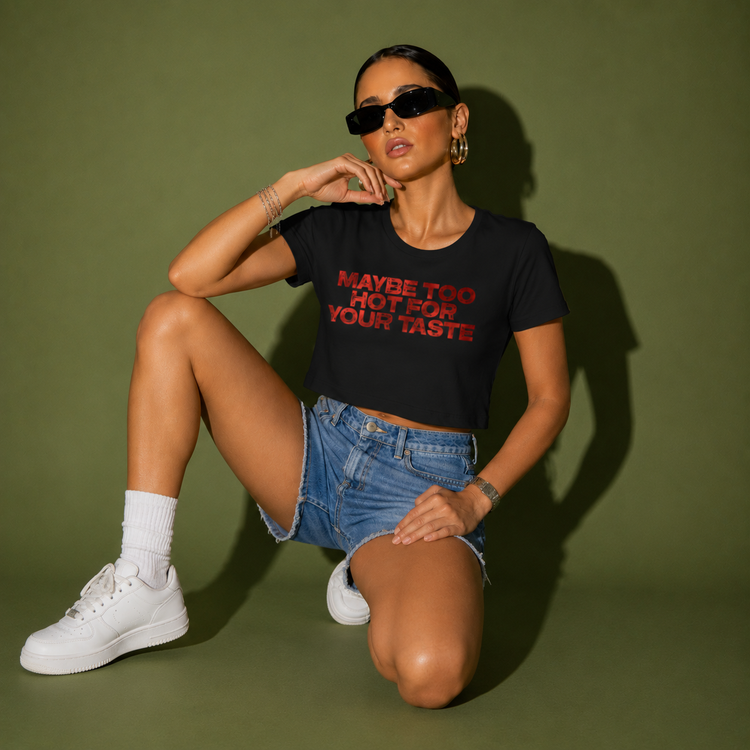 maybe too hot-Baby Tee