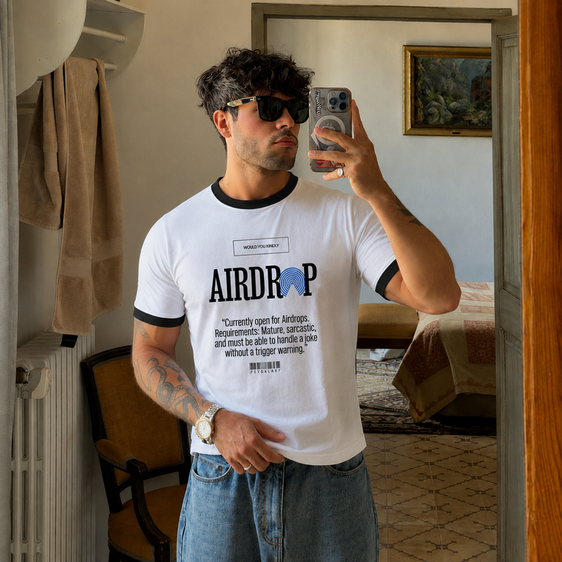 air drop - Unisex Ringer T-Shirt