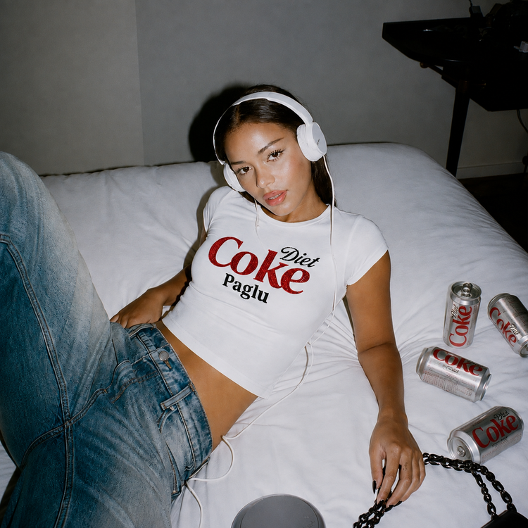 Diet coke Paglu Baby Tee