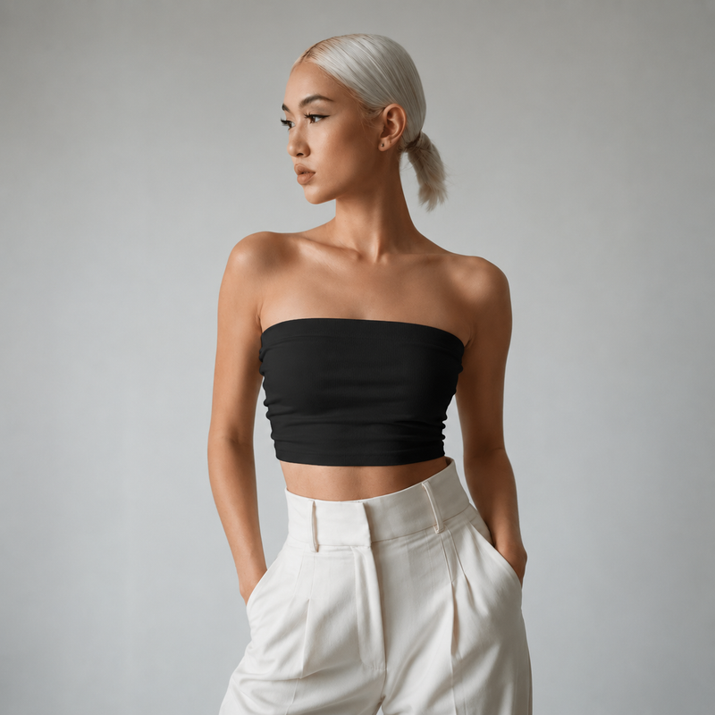 Black- Tube Top
