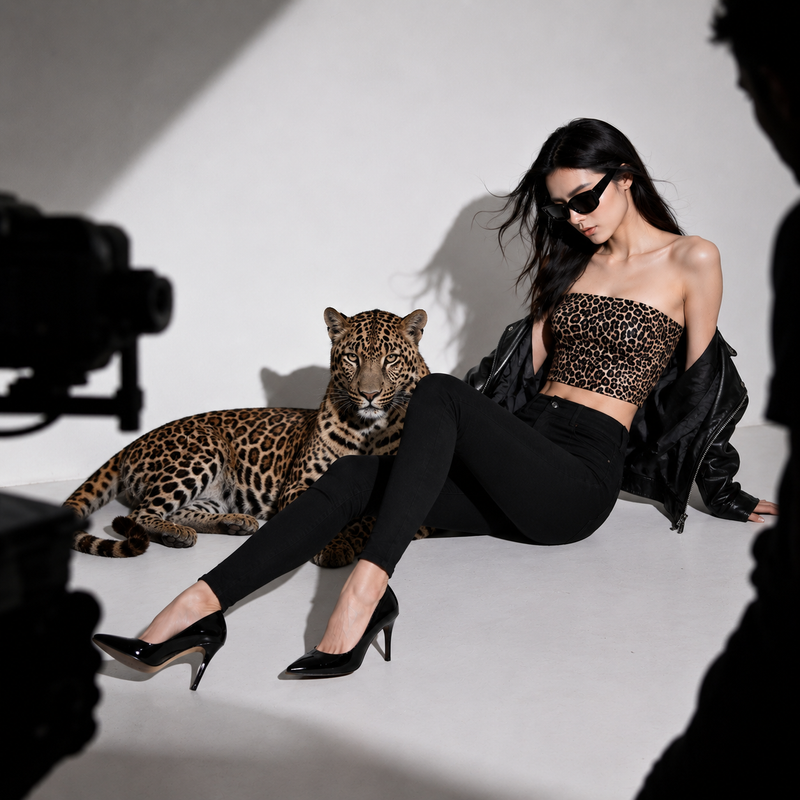 Leopard Tube Top
