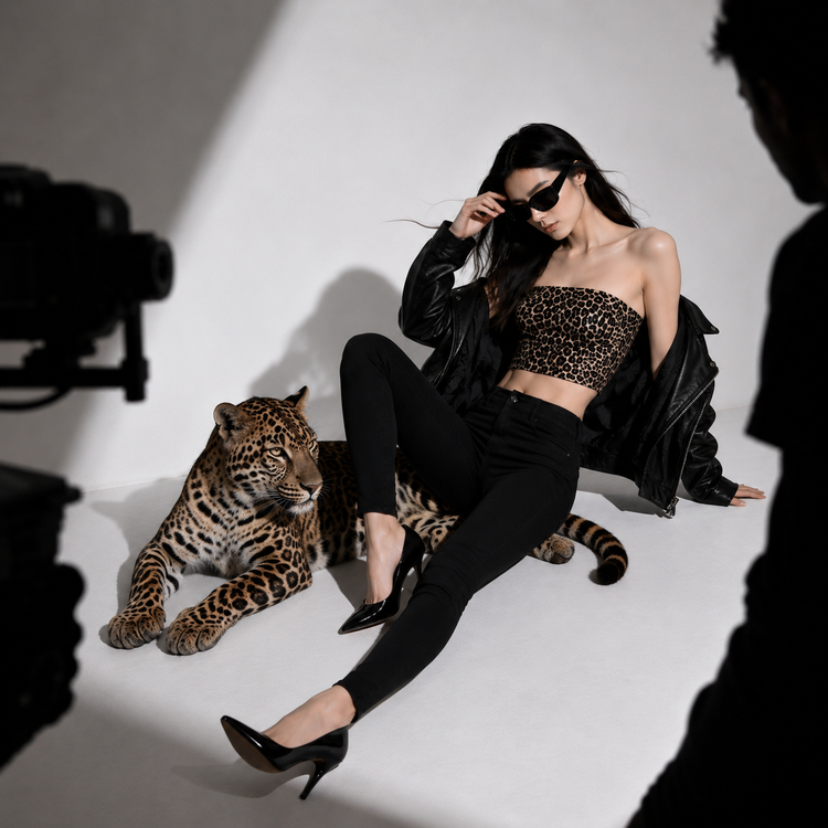 Leopard Tube Top