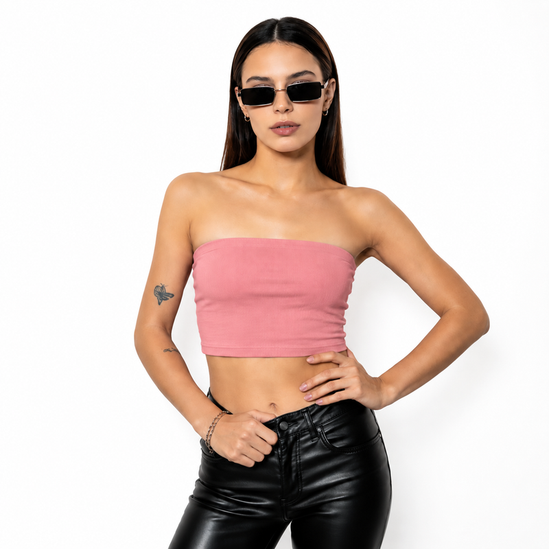 Sakura Pink Tube Top