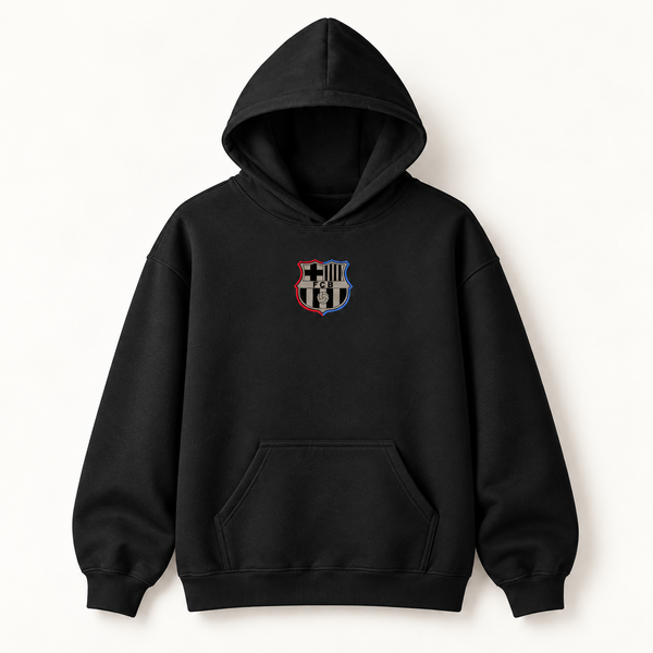 BARCELONA(BLACK) - Unisex Pullover Hoodie