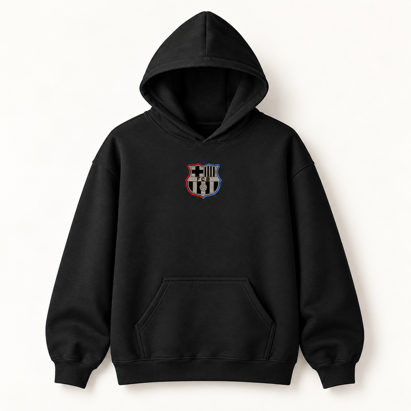 BARCELONA(BLACK) - Unisex Pullover Hoodie