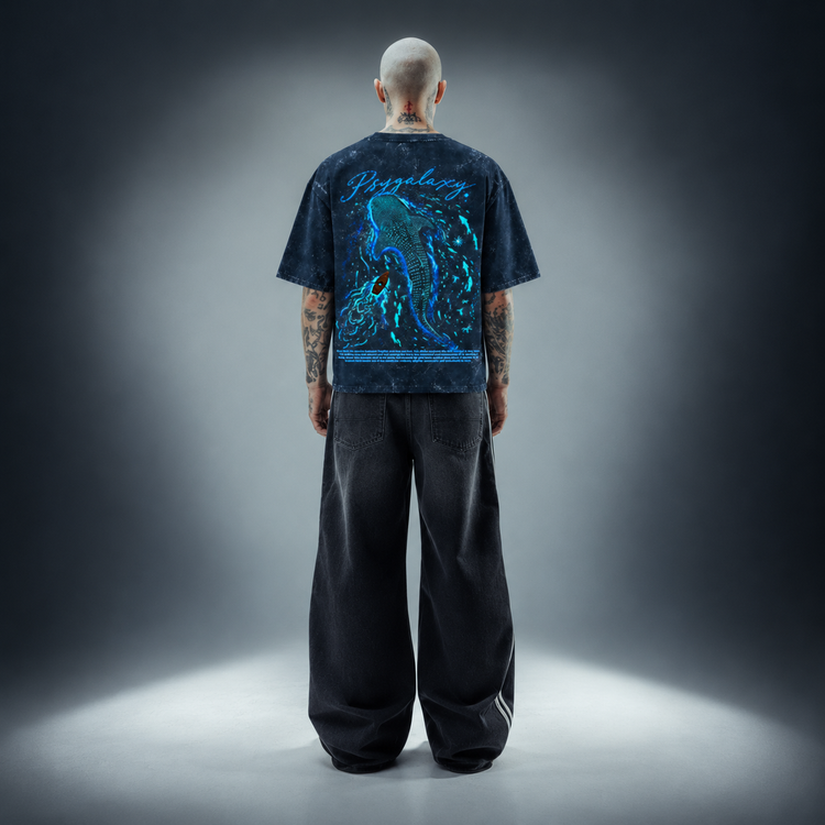 Ocean Nomad - Unisex Acid Washed Oversized Tee