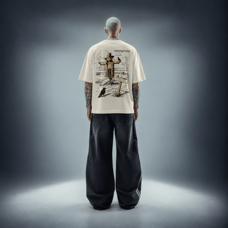 Harvest of Shadows - Unisex Terry Oversized Tee