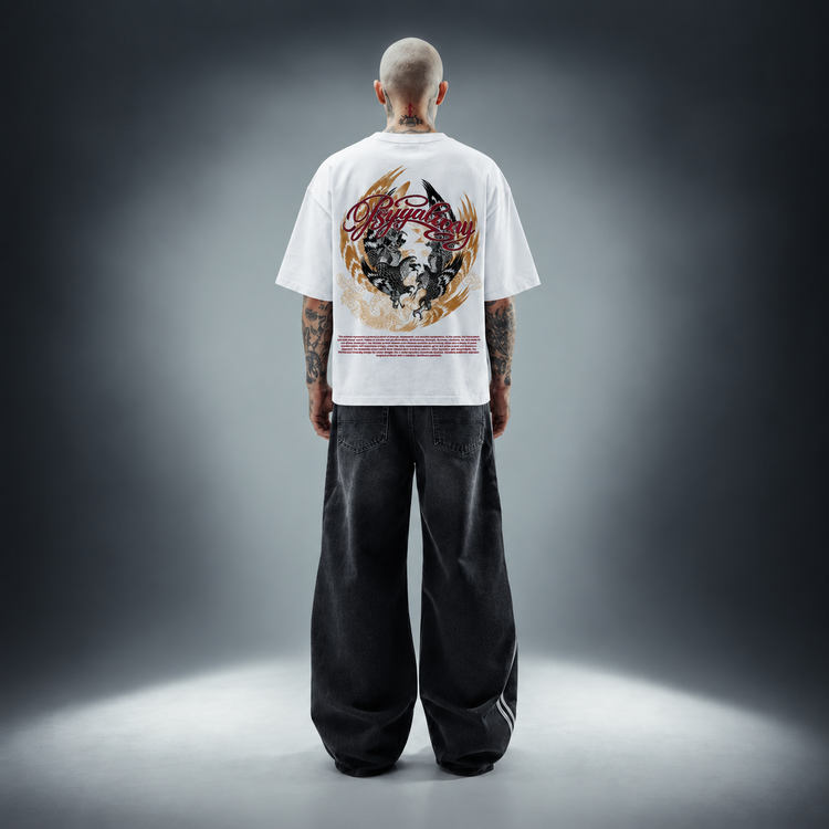 Wrath of the Ancients - Unisex Terry Oversized Tee