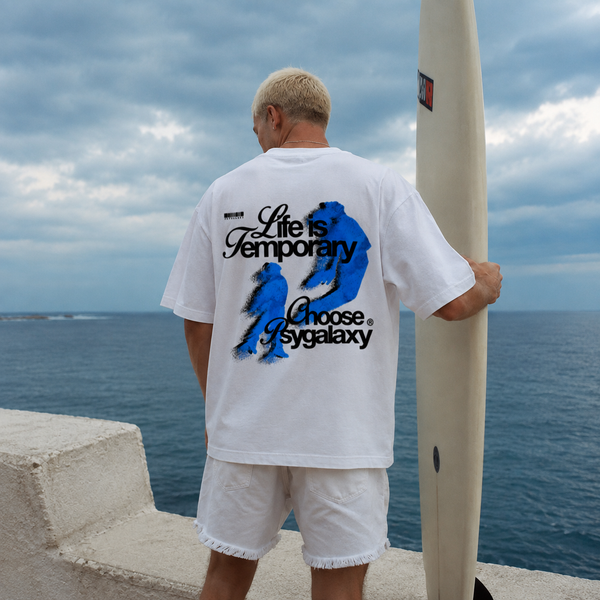 LIFE IS TEMPORARY - Unisex Oversized Classic T-Shirt