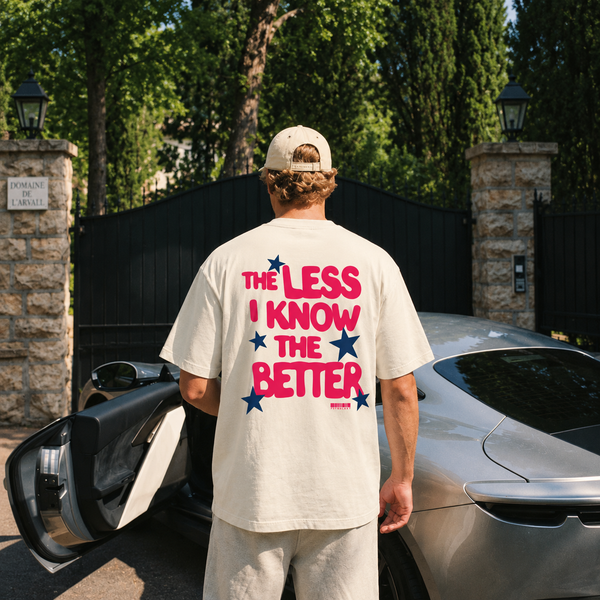 THE LESS I KNOW - Unisex Oversized Classic T-Shirt