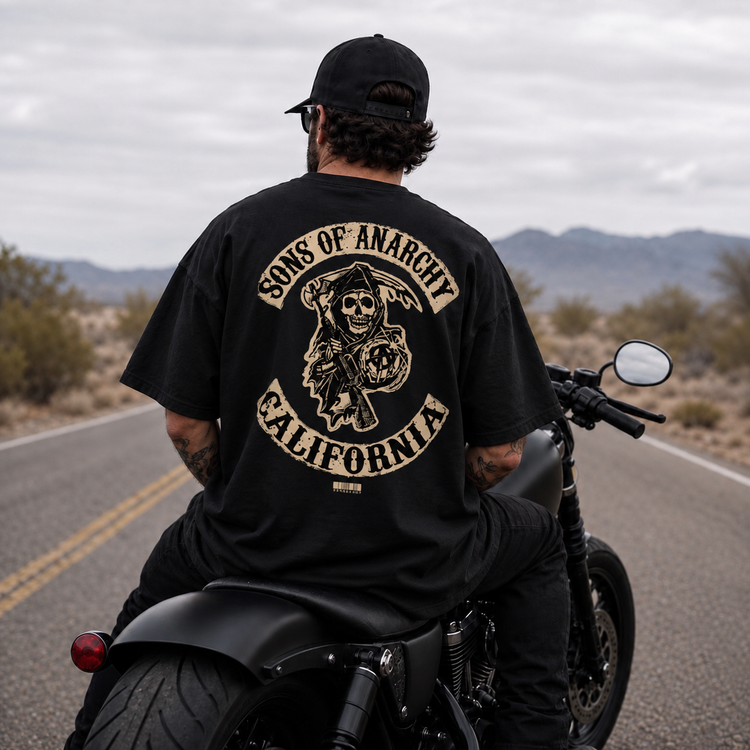 SONS OF ANARCHY - Unisex Oversized Classic T-Shirt