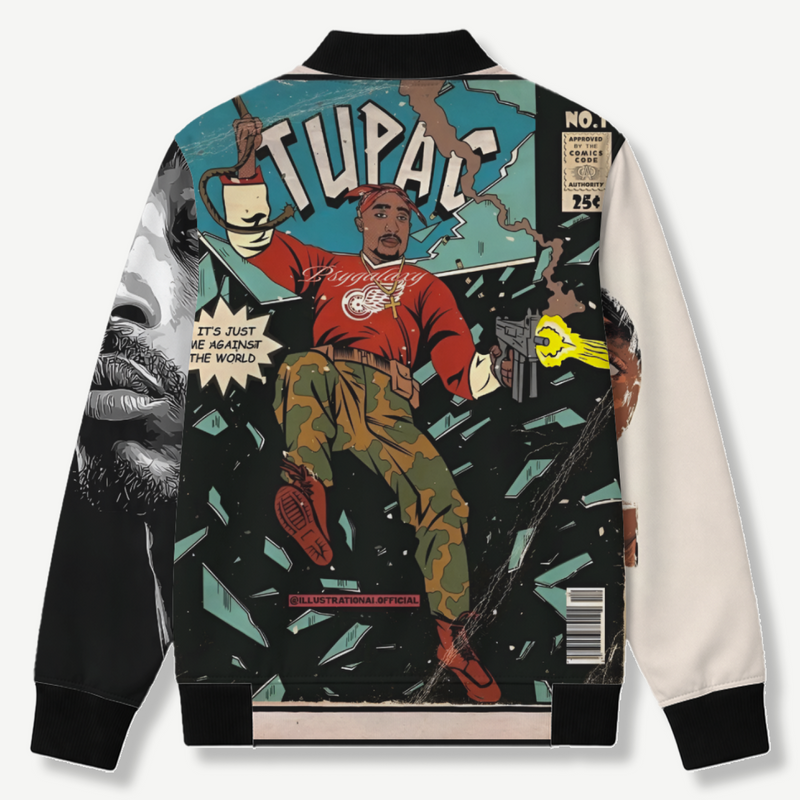 2 PAC - Unisex AOP Bomber Jacket - back